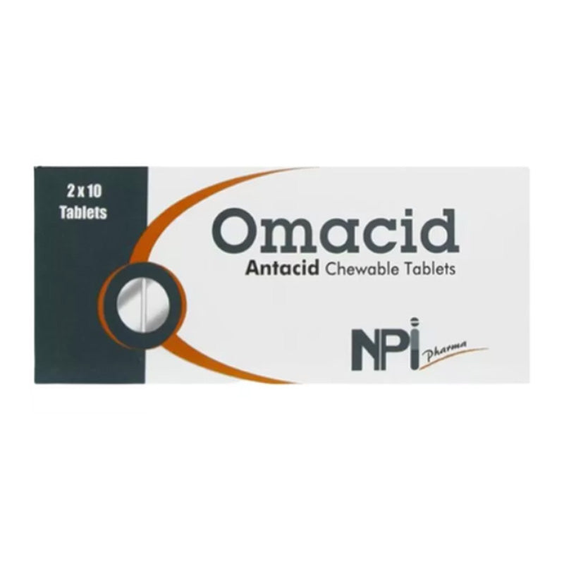 Omacid Chewable Tab 20'S