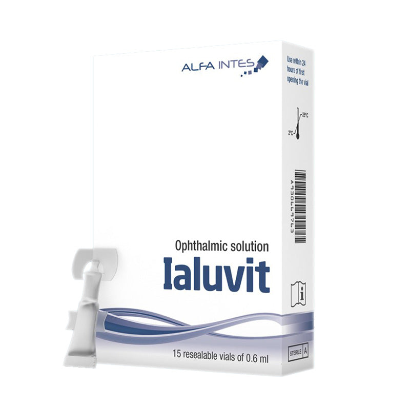 Ialuvit Ophthalmic Solution 0.6Ml Vial 15'S