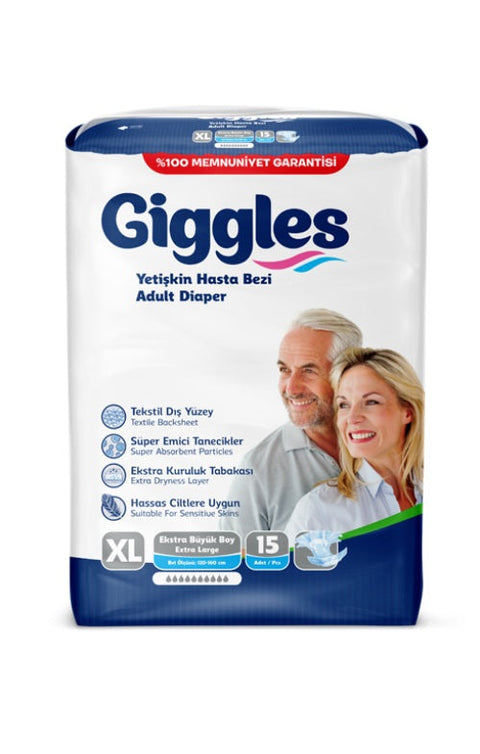 Giggles Adult Diaper XL 15's