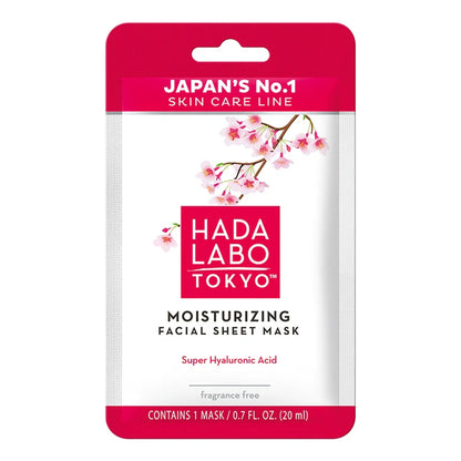 Hada Labo Tokyo Moisturizing Facial Sheet Mask (1 Sheet)