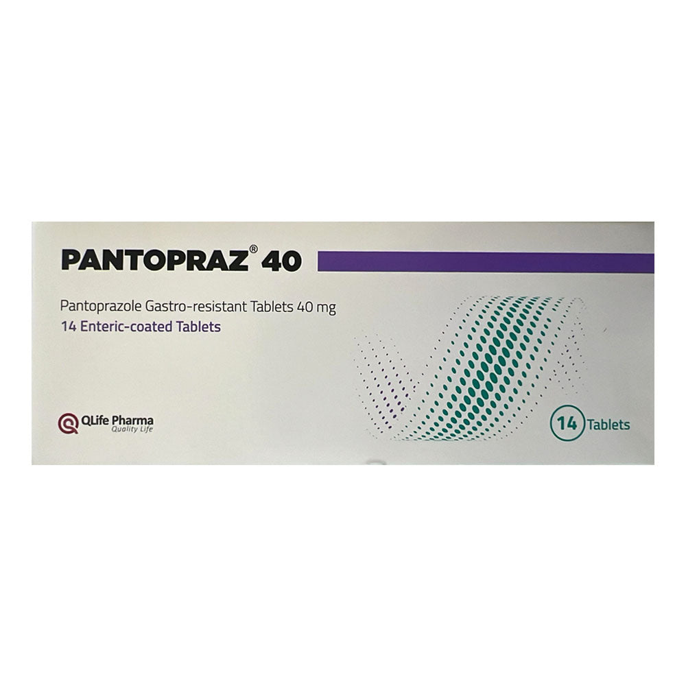 Pantopraz 40mg Tab 14's