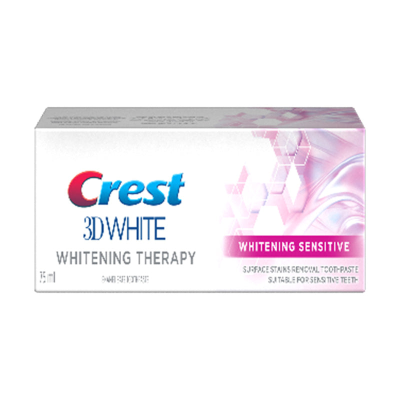 Crest 3D White Whitening Therapy Sensitive Toothpaste 75ml