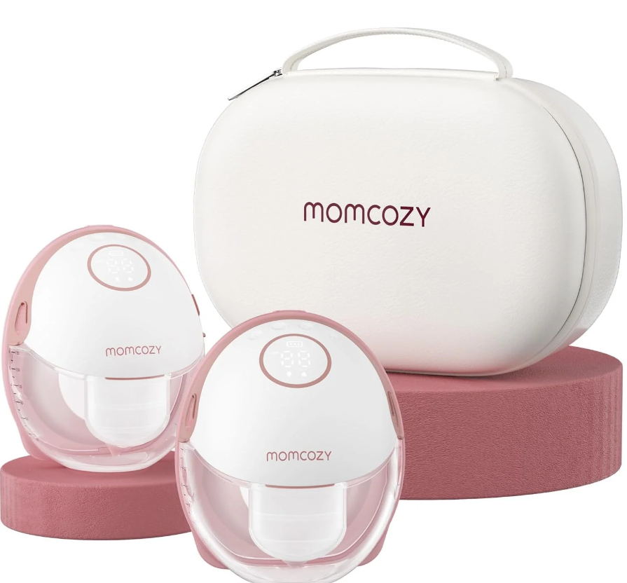 Momcozy Style M6 Breast Pump (Double) Maroon