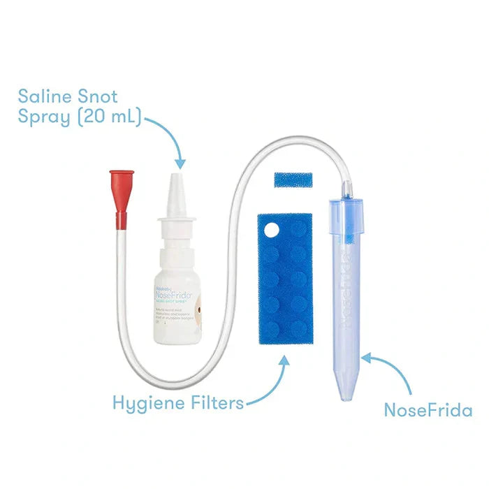 Frida Baby Nose SnotSucker Saline Kit