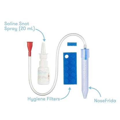 Frida Baby Nose SnotSucker Saline Kit