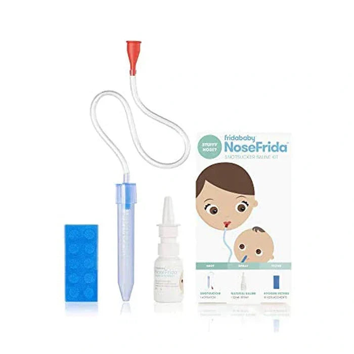 Frida Baby Nose SnotSucker Saline Kit
