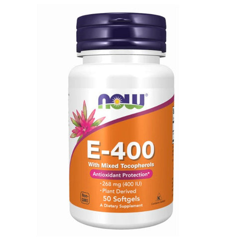 NOW E-400 IU Softegels 50'S