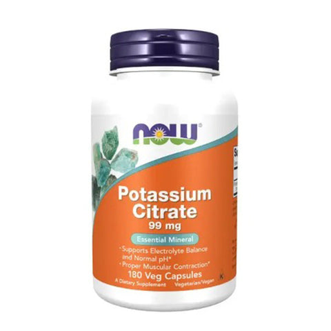 Now Potassium Citrate 99mg Capsules 180's