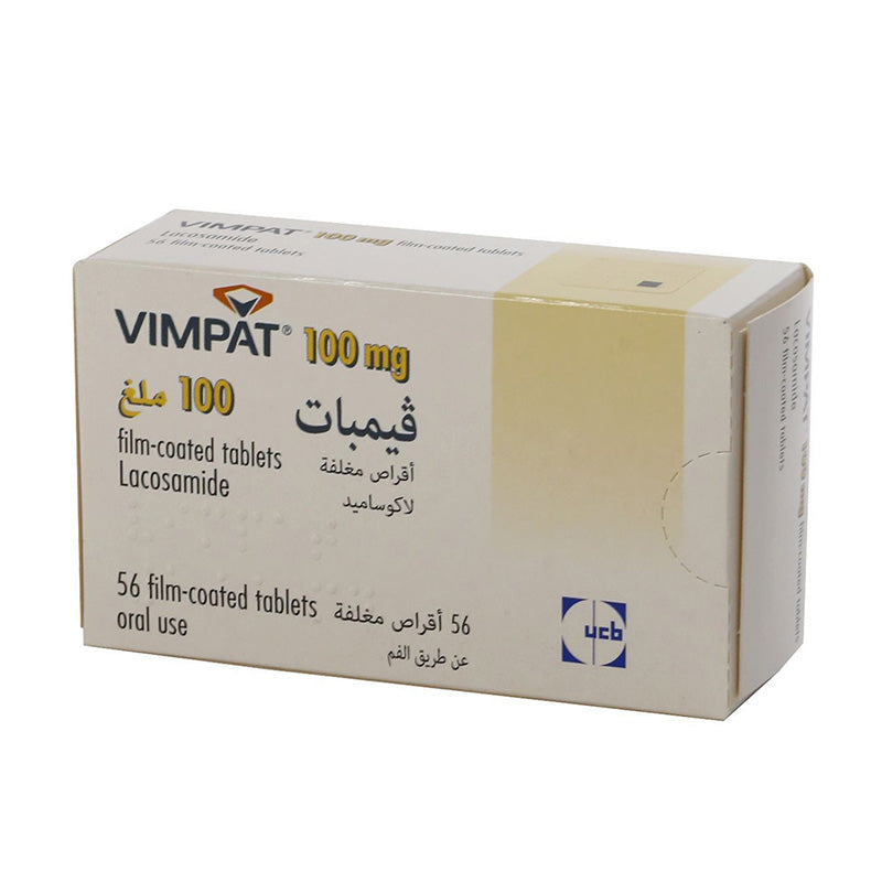 Vimpat 100mg Tablets 56's