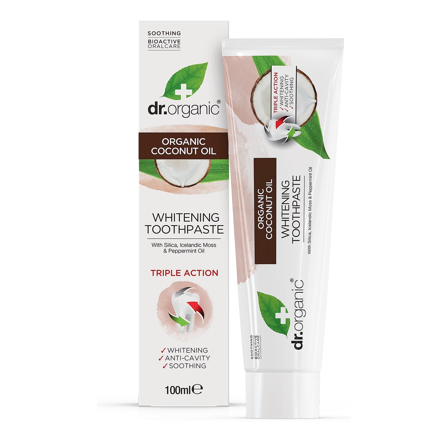 Dr.organic Virgin Coconut Toothpaste 100ML