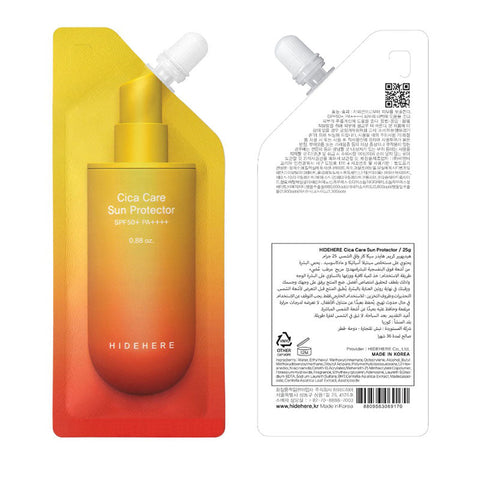 Hidehere Sun Protector Cica Care 25ml