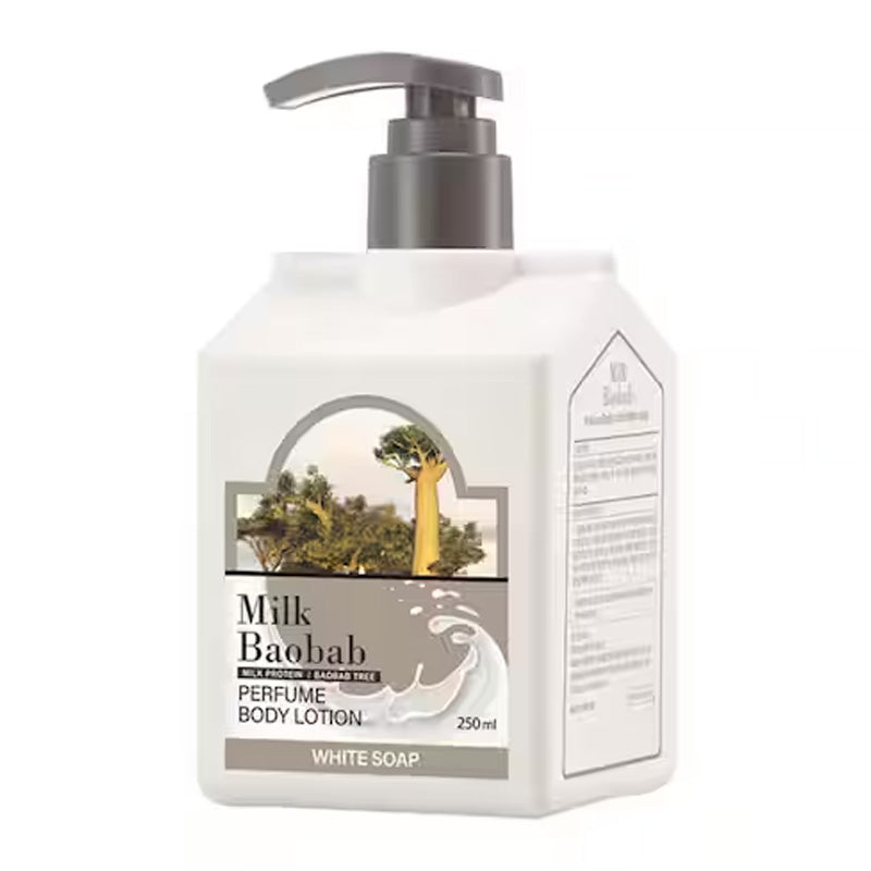 Milk Baobab Perfume Body Lotion White Soap 250ml
