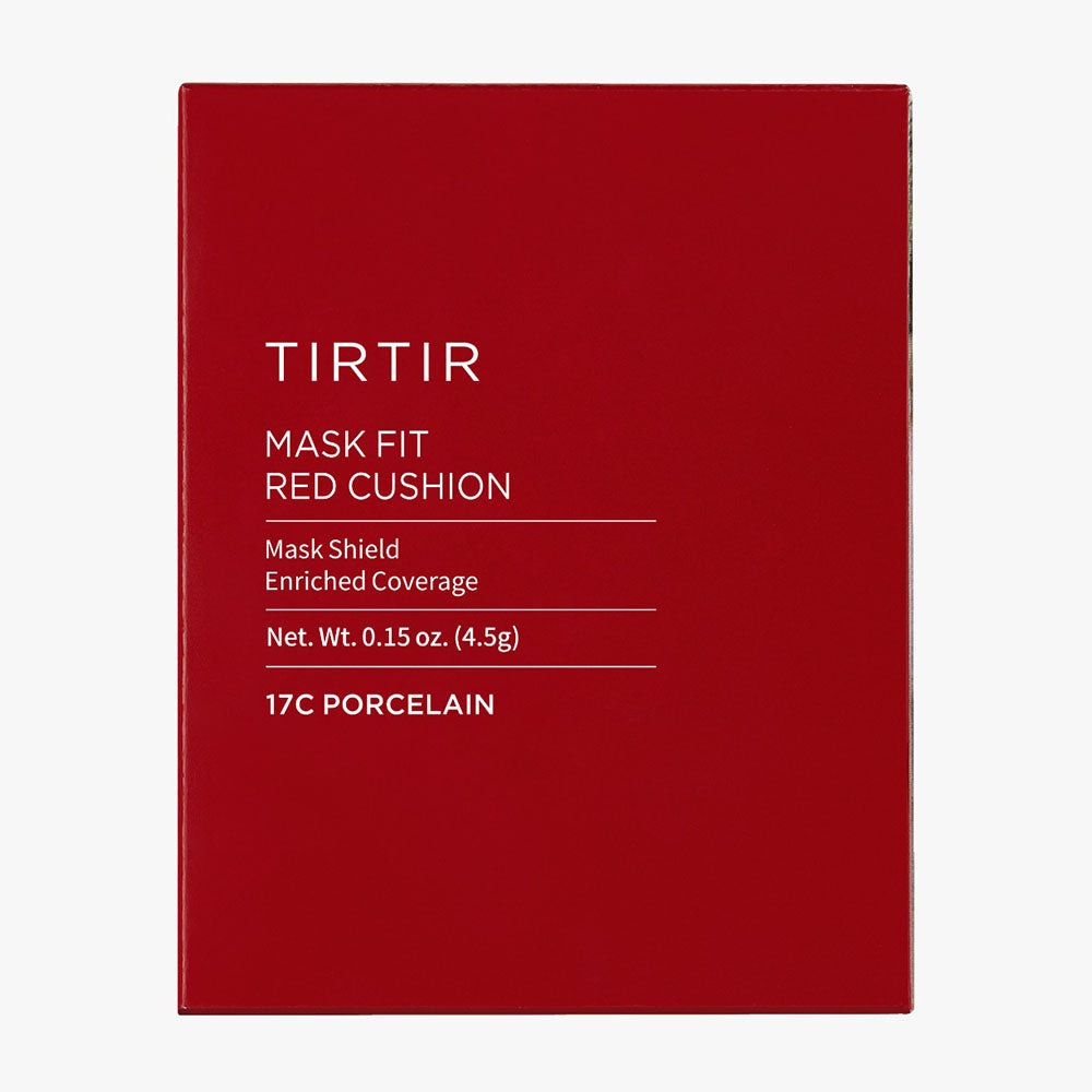 Tirtir Mask Fit Red Cushion 17C Porcelain(mini) 4.5G / 0.15 Oz.