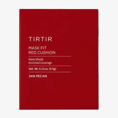 Tirtir Mask Fit Red Cushion 34N Pecan 18G / 0.63 Oz.
