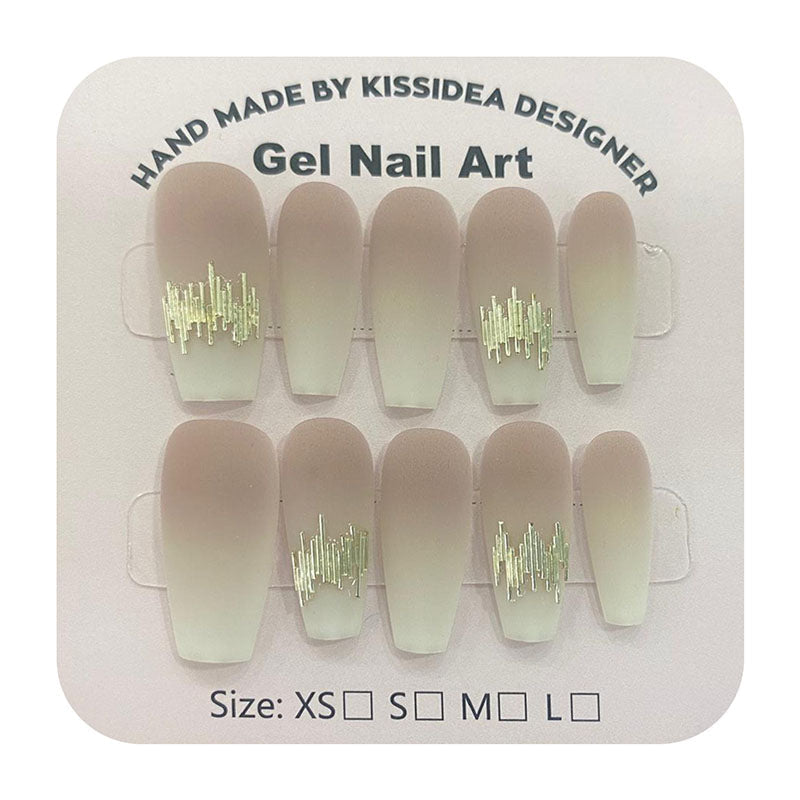 Kissidea Gel Nail Art Heartbeat Ombre