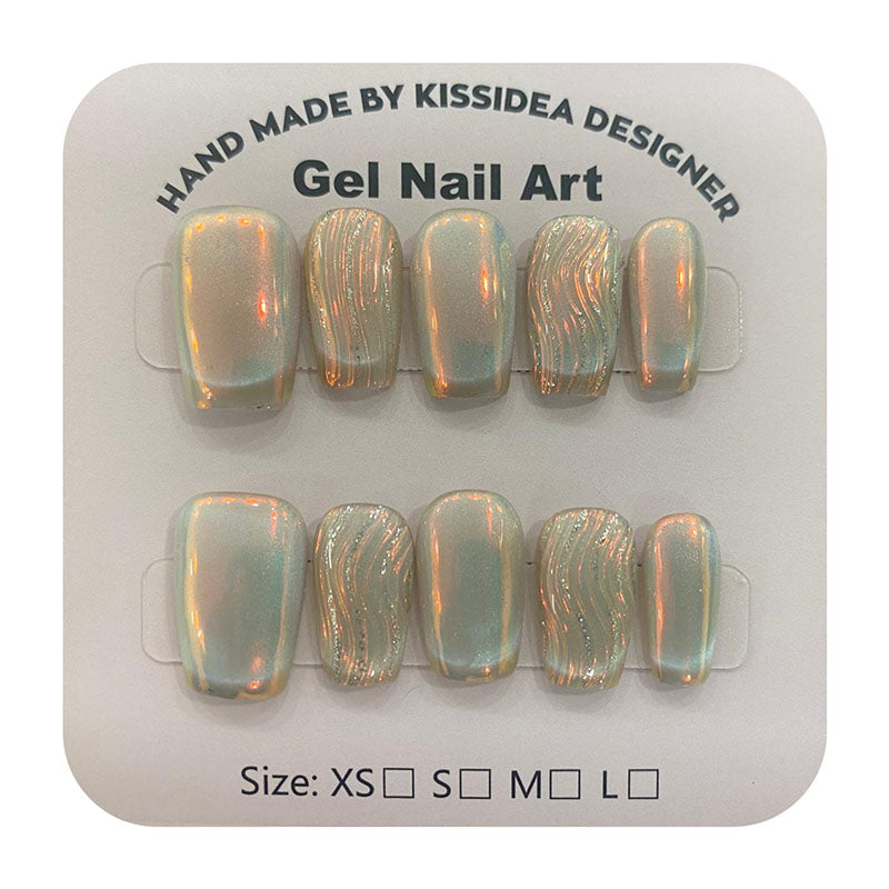 Kissidea Gel Nail Art Mirror Effect