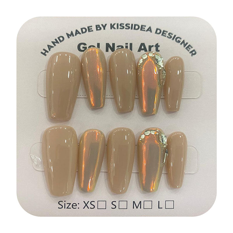 Kissidea Gel Nail Art Metalic & Stones
