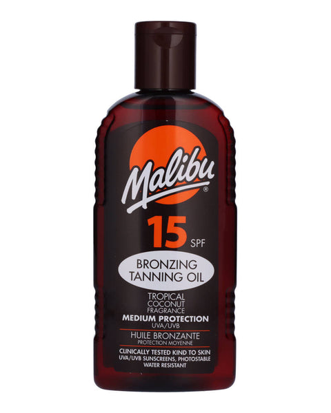 Malibu SPF15 Bronzing Tanning Oil 200ml
