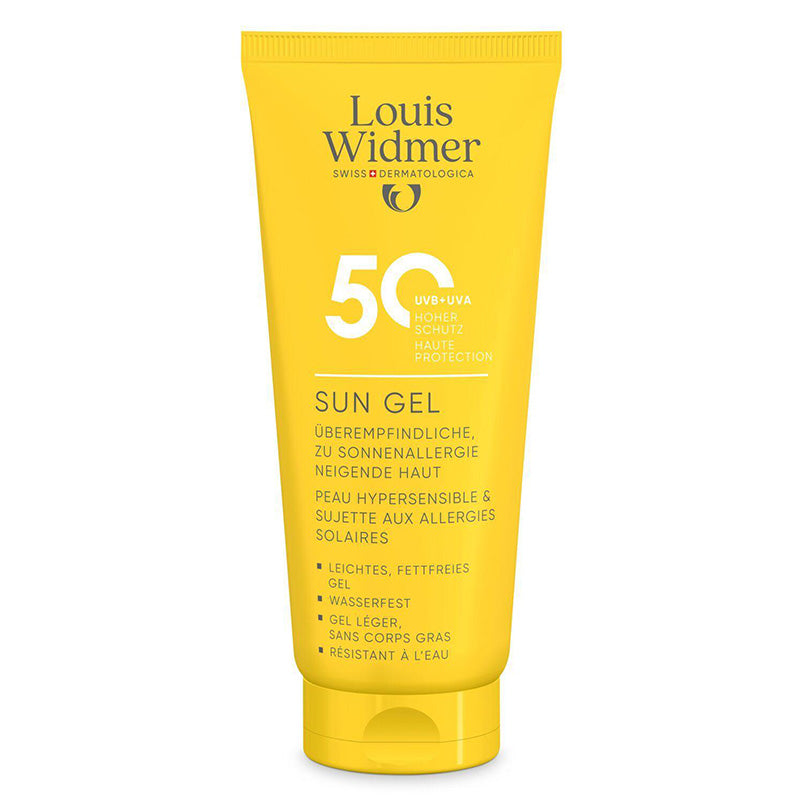 Louis Widmer Sun Gel SPF50 UVB+UVA 100ml