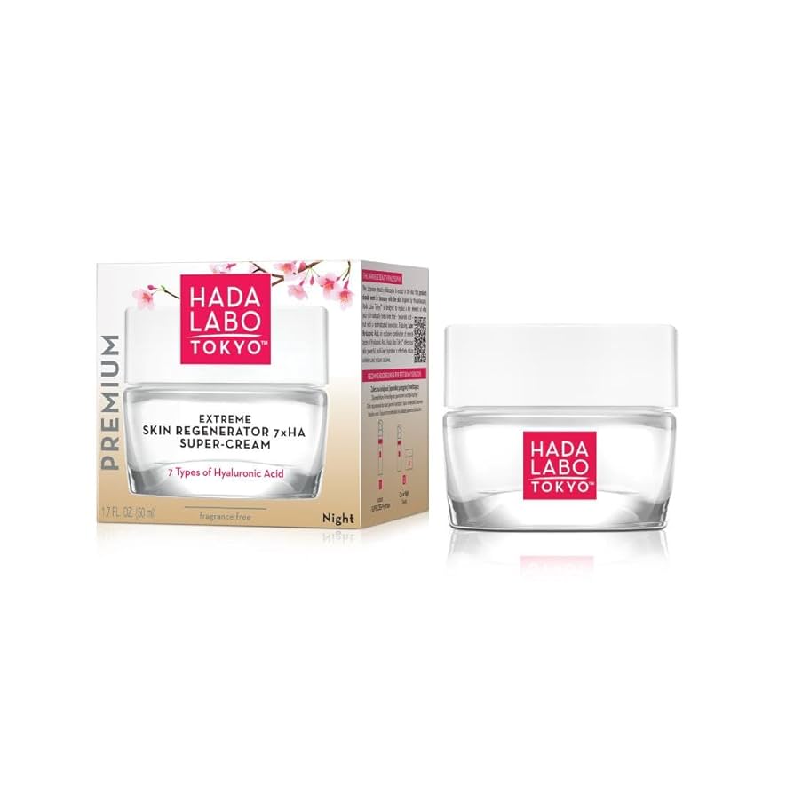 Hada Labo Tokyo Premium Extreme Skin Regenerator 7xHA Super Night Cream 50ml