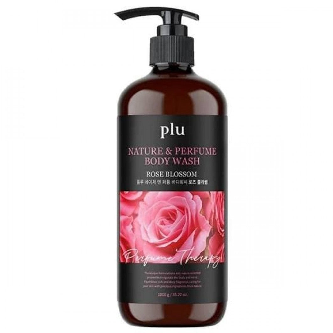 Plu Nature & Perfume Body Wash Rose Blossom 1 L