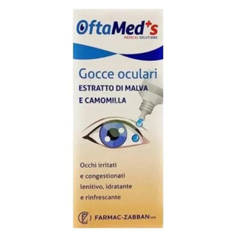 Oftameds Eye Drops with Mallow & Chamomile Extract 10 ml