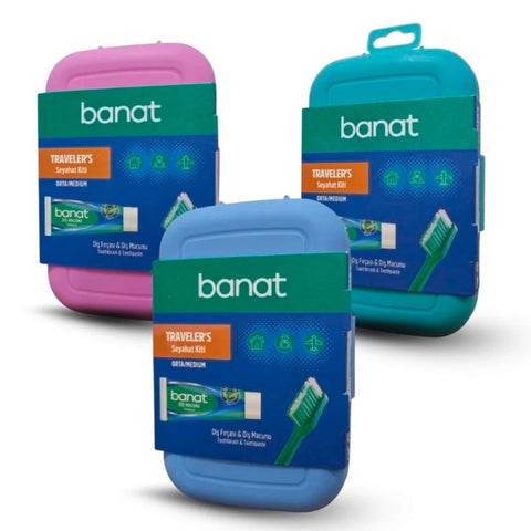 BANAT Refill Toothbrush Travel Set – Medium