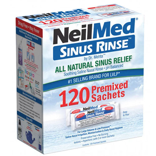 NeilMed Sinus Rinse Sachets, 120’s