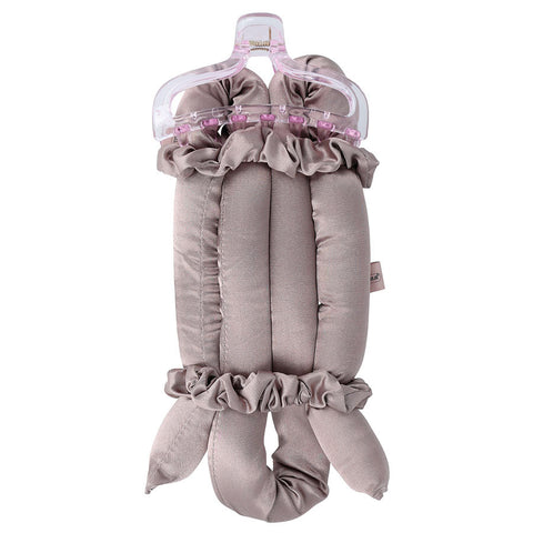 Titania Heatless Curl Styler, Satin, Aubergine Colour, 1 Set, in Paper Box