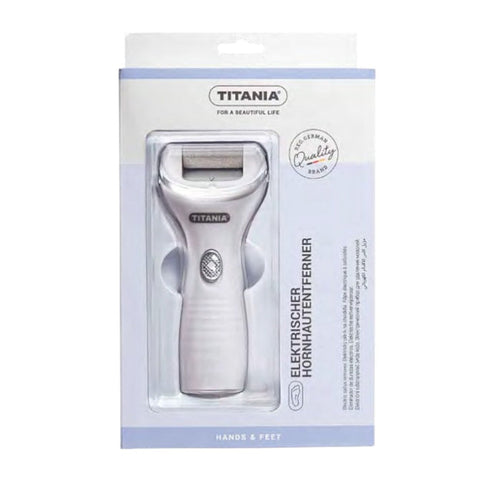 Titania Electric Callus Remover (Light Blue) Box