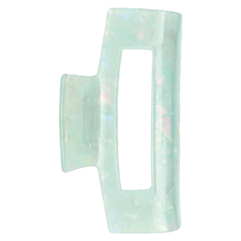 Titania Hair Clip, Squared Acrylic (Light Blue)