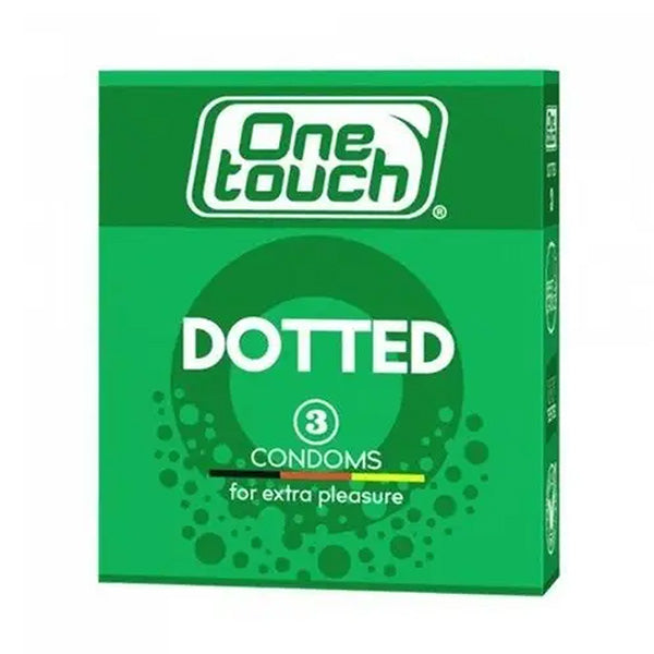 One Touch Dotted Condoms 3's