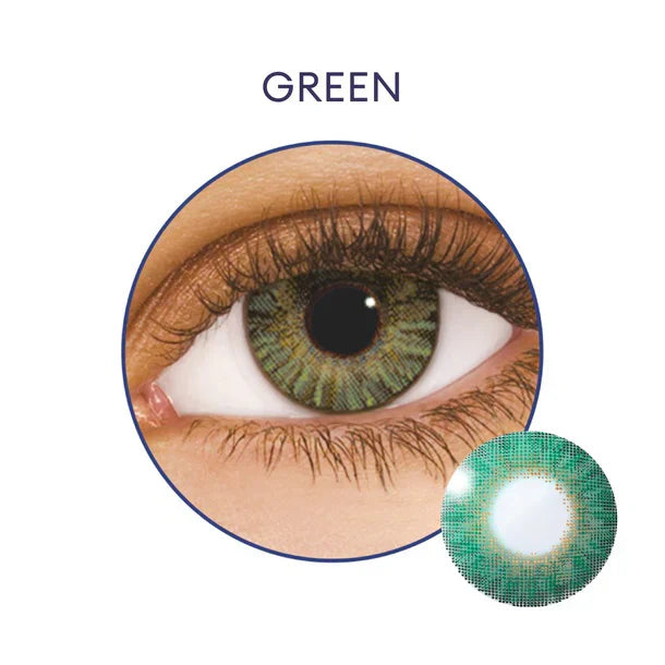 AIROPTIX Color Contact Lenses – Green (2 pcs)