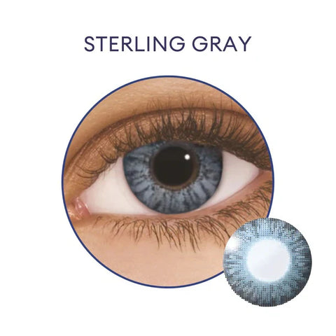 AIROPTIX Color Contact Lenses – Sterling Grey (2 pcs)