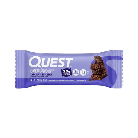 Quest Protein Bar Overload Chocolate Explosion 61g