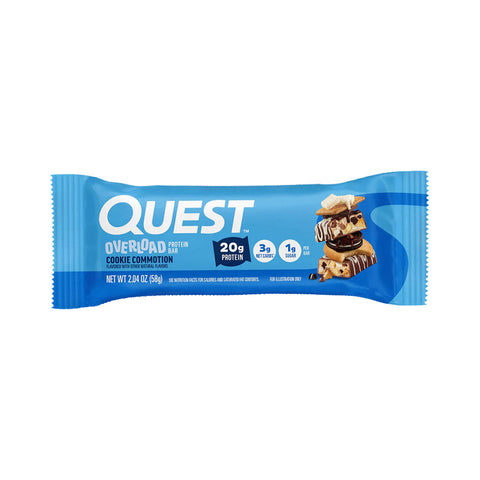 Quest Protein Bar Overload Cookie Commotion 58g