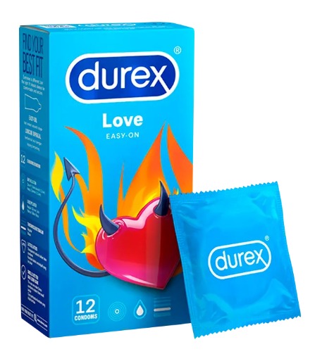 Durex Love Condoms 12's