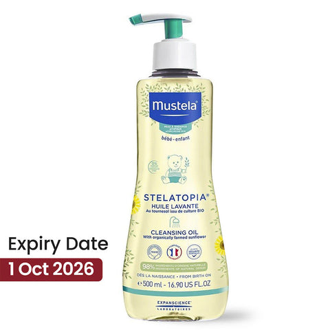 Mustela Stelatopia Cleansing Oil 500ml**