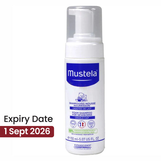 Mustela Foam Shampoo for Newborns 150ml**