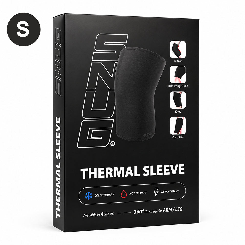 Snug Gel Thermal Sleeve for Knee, Elbow, Quad & Shin S