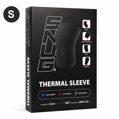 Snug Gel Thermal Sleeve for Knee, Elbow, Quad & Shin S