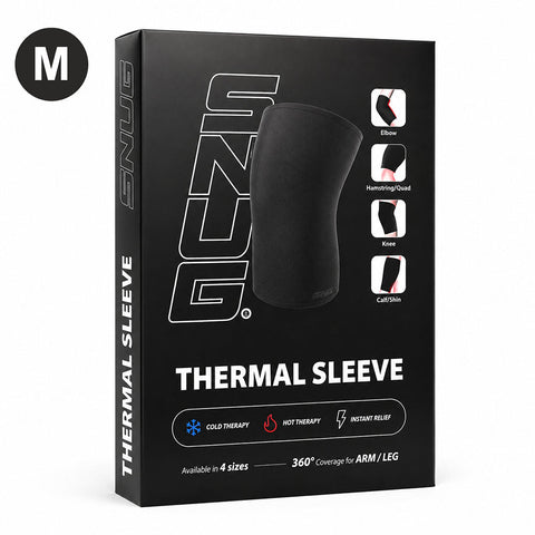 Snug Gel Thermal Sleeve for Knee, Elbow, Quad & Shin M