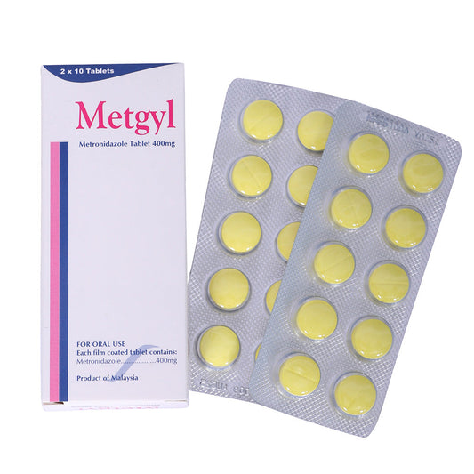 Metgyl 400 mg Tablets 20 S