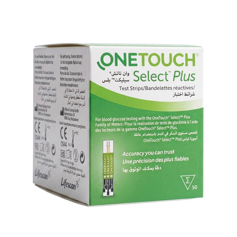 OneTouch Select Plus Strips 50's (1+1)