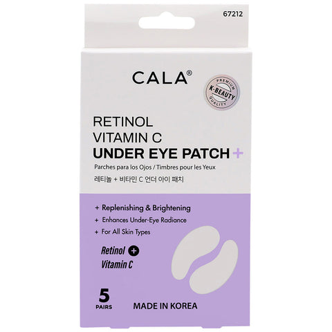 Cala Retinol & Vitamin C Under Eye Patches 5 Pairs
