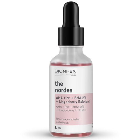Bionnex The Nordea AHA 10% + BHA 2% + Lingonberry Exfoliant 30 mL