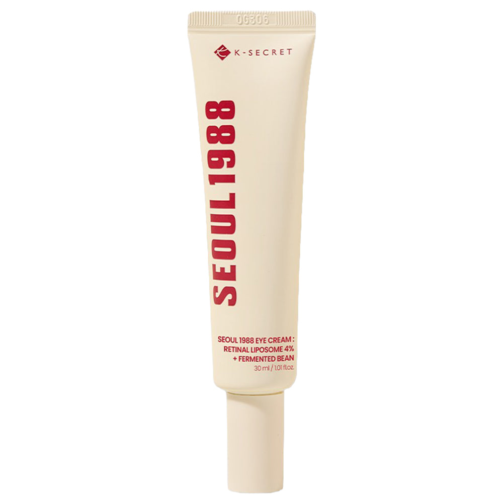 K-Secret Seoul 1988 Eye Cream: Retinal Liposome 4% + Fermented Bean 30 mL Tube