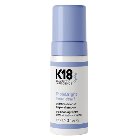 K18 Triple Bright Oxidation Defense Purple Shampoo 125 mL