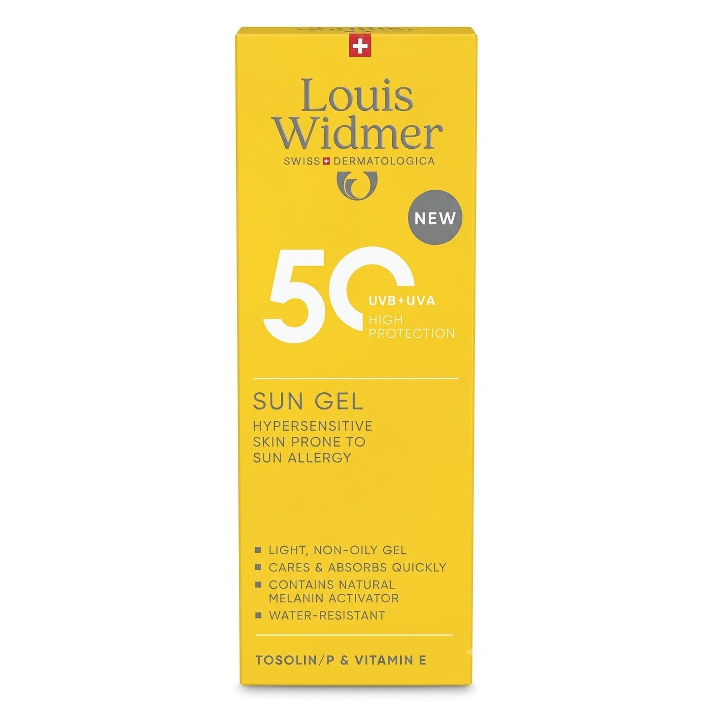 Louis Widmer Sun Gel SPF 50 UVB+UVA 100 mL P