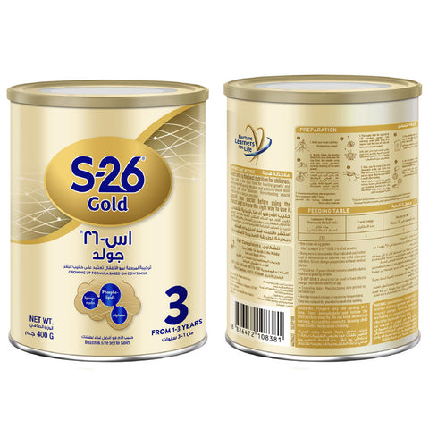S-26 Gold 3 Milk 400 g